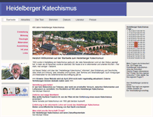 Tablet Screenshot of heidelberger-katechismus.net